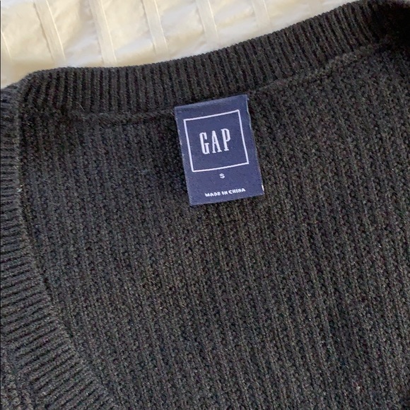 Black GAP Long Sleeve Scoop Neck Sweater - Picture 3 of 4